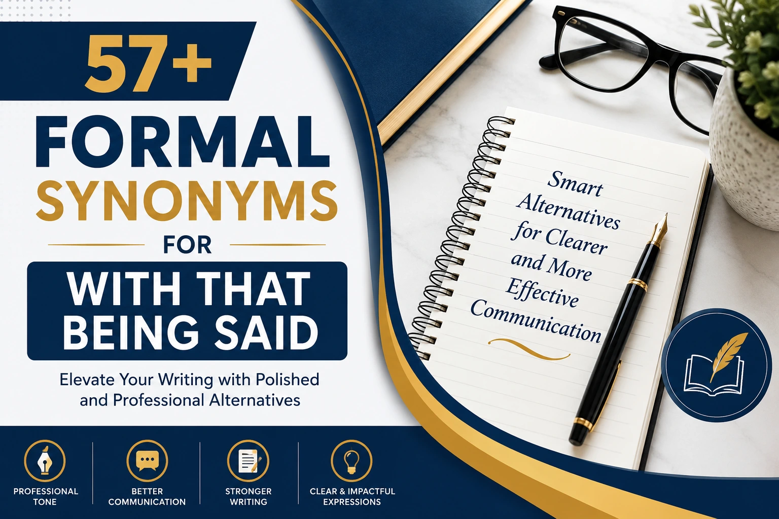 57+ Formal Synonyms for With That Being Said