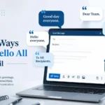 formal ways to say hello all in an email
