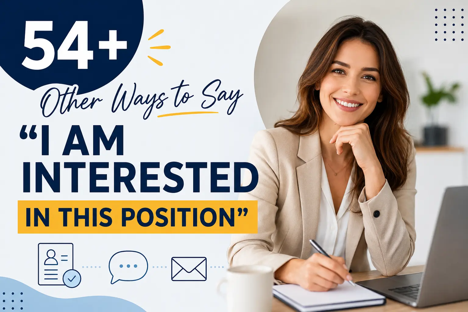 other ways to say i am interested in this position