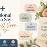 professional ways to say get well soon